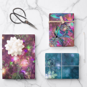 Een zuivelfabriek in ontwerp 1 van de tuin-reeks inpakpapier vel