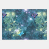 Een zuivelfabriek in ontwerp 1 van de tuin-reeks inpakpapier vel (Voorkant 2)