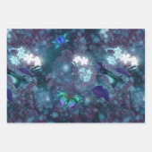 Een zuivelfabriek in ontwerp 1 van de tuin-reeks inpakpapier vel (Voorkant)