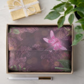 Een zuivelfabriek in ontwerp 1 van de tuin-reeks tissuepapier (Geschenk)