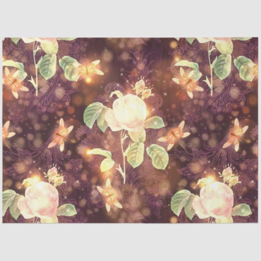 Een zuivelfabriek in ontwerp 8 van de tuin-reeks tissuepapier (Voorkant)