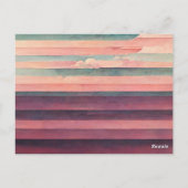 Een zuiver en uniek stukje luchtvisie briefkaart (Achterkant)