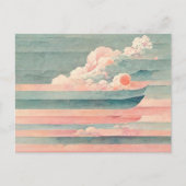 Een zuiver en uniek stukje luchtvisie briefkaart (Voorkant)