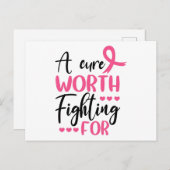 Een zuivere wortel die voor druk strijkt briefkaart (Voorkant / Achterkant)