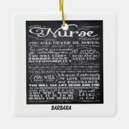 Een zurig Gezegde Ornament zijn