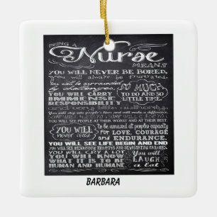 Een zurig Gezegde Ornament zijn