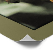 Een zwaai in het Poster van de tuin (Hoek)