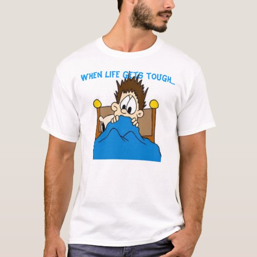 Een zwaar leven? t-shirt (Voorkant)