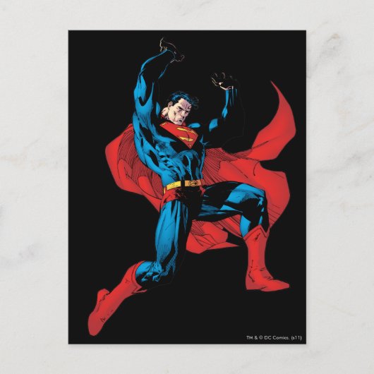 Een zwaar object vasthouden briefkaart (Voorkant)