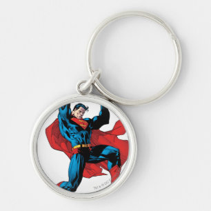 Een zwaar object vasthouden sleutelhanger