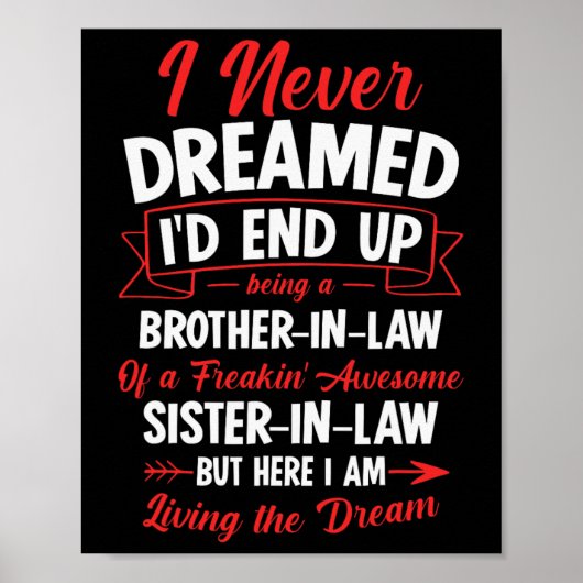Een zwager van een freakin 'Geweldige zus Poster (Voorkant)