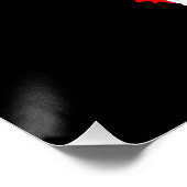 Een zwangere nar perfect poster (Hoek)