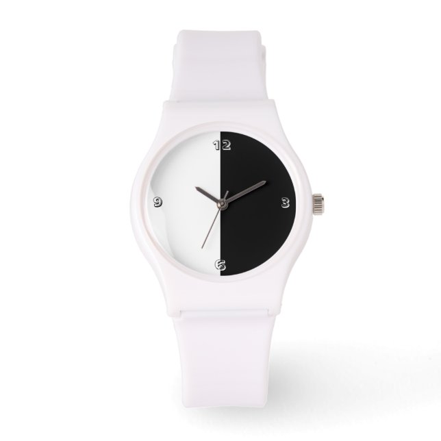 EEN ZWART EN WIT DINGEN horloge (Voorkant)