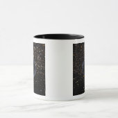 Een zwart gat in een wereldwijd cluster mok (Midden)