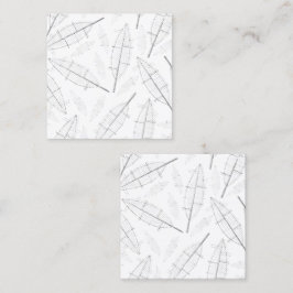 Een zwart lijst met een witte achtergrond met lijn contactkaartje