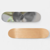 Een zwart roos voor je liefje... persoonlijk skateboard (Horizontaal)