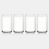 Een zwart-wit afbeelding van een  ontwerp blikvorm glas (Links)