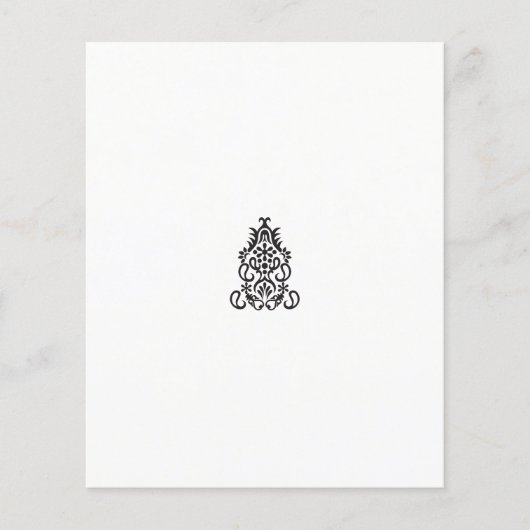 Een zwart-wit afbeelding van een  ontwerp flyer (Voorkant)