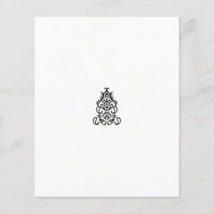 Een zwart-wit afbeelding van een  ontwerp flyer