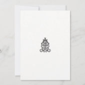 Een zwart-wit afbeelding van een ontwerp kaart (Achterkant)
