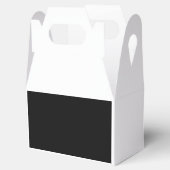 Een zwart-wit foto bedankdoosjes (Geopend)