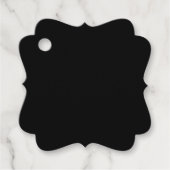 Een zwart-wit foto bedankjes labels (Voorkant)