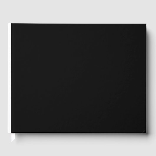 Een zwart-wit foto gastenboek (Voorkant)