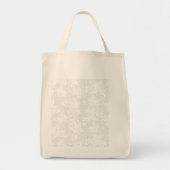 Een zwart-wit foto lijst met een witte backgro tote bag (Voorkant)