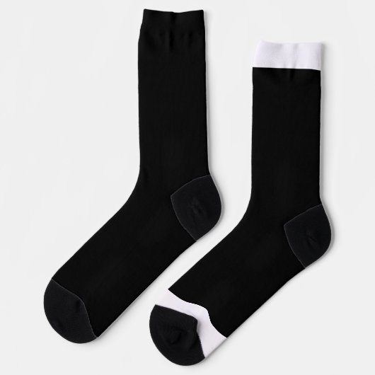 Een zwart-wit foto sokken (Links)