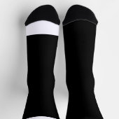 Een zwart-wit foto sokken (Top)