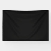 Een zwart-wit foto spandoek (Horizontaal)