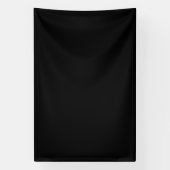 Een zwart-wit foto spandoek (Verticaal)