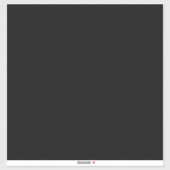 Een zwart-wit foto sticker (Vel)