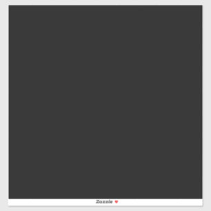 Een zwart-wit foto sticker