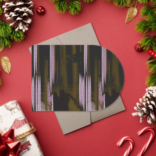 een zwart-wit foto van een gebouw acryl uitnodigingen (Insity (Feestdagen))