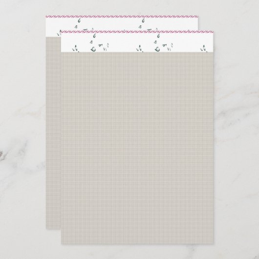 Een zwart-wit foto van een man in pak en stropdas kaart (Voorkant / Achterkant)