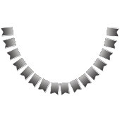 Een zwart-wit foto van een muur vlaggetjes (Alle)