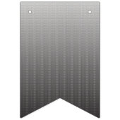 Een zwart-wit foto van een muur vlaggetjes (Tweede vlag)