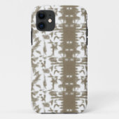 Een zwart-wit foto van een patroon Case-Mate iPhone case (Achterkant)