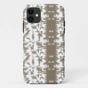 Een zwart-wit foto van een patroon Case-Mate iPhone case