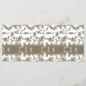 Een zwart-wit foto van een patroon menu (Voorkant)