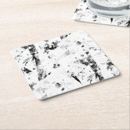 een zwart-wit foto van een zwart-wit foto kartonnen onderzetters