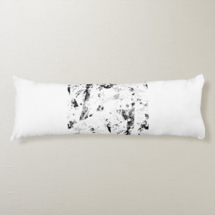 Een zwart-wit foto van een zwart-wit foto lichaamskussen