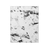 Een zwart-wit foto van een zwart-wit foto notitieblok (Linkerzijde)