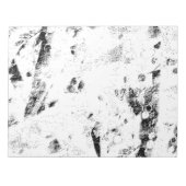 Een zwart-wit foto van een zwart-wit foto notitieblok (Voorkant)