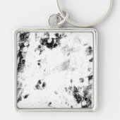 Een zwart-wit foto van een zwart-wit foto sleutelhanger (Voorkant)