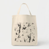 Een zwart-wit foto van een zwart-wit foto tote bag (Voorkant)