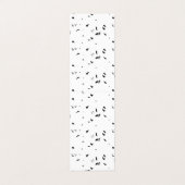 Een zwart-wit foto van een zwerm vogels visitekaartje (Buitenkant ongevouwen)