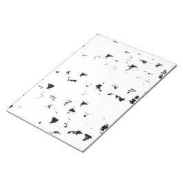 Een zwart-wit foto van regendruppels notitieblok