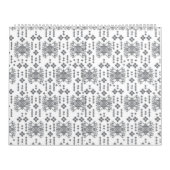 Een zwart-wit patroon met een witte achtergrond kalender (Hoes)